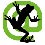 Logo da Screaming Frog SEO Spider.