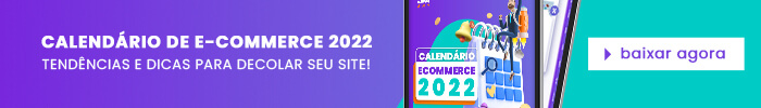 Calendário de e-commerce 2022.