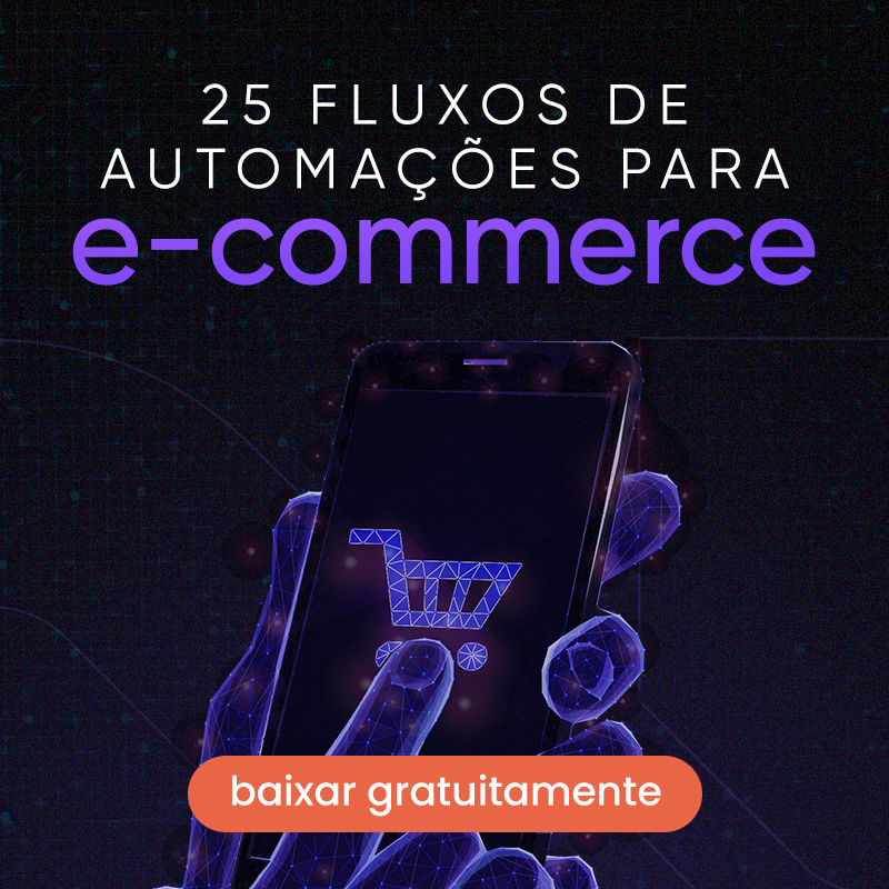 baixar gratuitamente material sobre 25 fluxos de automação para e-commerce